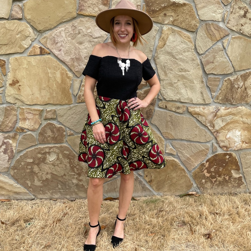 Off the shoulder dress